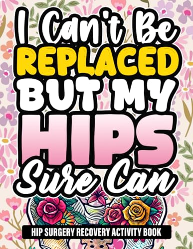 Hip Surgery Recovery Activity Book: Funny Hip Surgery Recovery Gifts for Women, Fun and Engaging Activities for Adults Recovering from Hip Replacement Gift, image 2