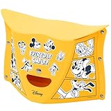 【SOLCION公式】PATATTO180 disney (ミッキー&フレンズ) 折りたたみイス【耐荷重100kg】持ち運び便利 薄くたためる パタットディズニー [日本製]