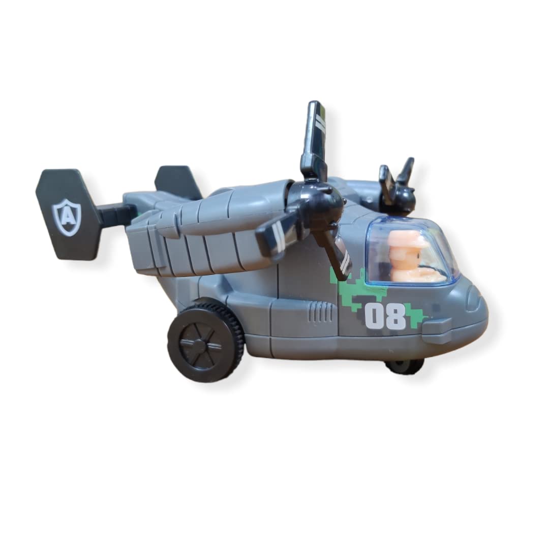 PLUSPOINT Exclusive Military Helicopter Fighter Jet Aircraft Friction powerd Toy Plane Military Pretend Play V-22 Airplane Toy for boy Girl Toddlers(Airplane), Multi (B0BRG22QCS) Amazon Price History, Amazon Price Tracker