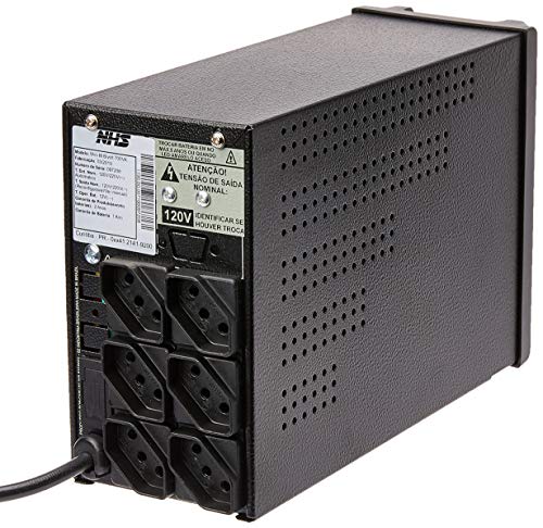 Nobreak Mini III Bivolt 700VA, NHS Sistemas Eletrônicos Ltda, 90B0.007100, Computadores Barebone, Pr