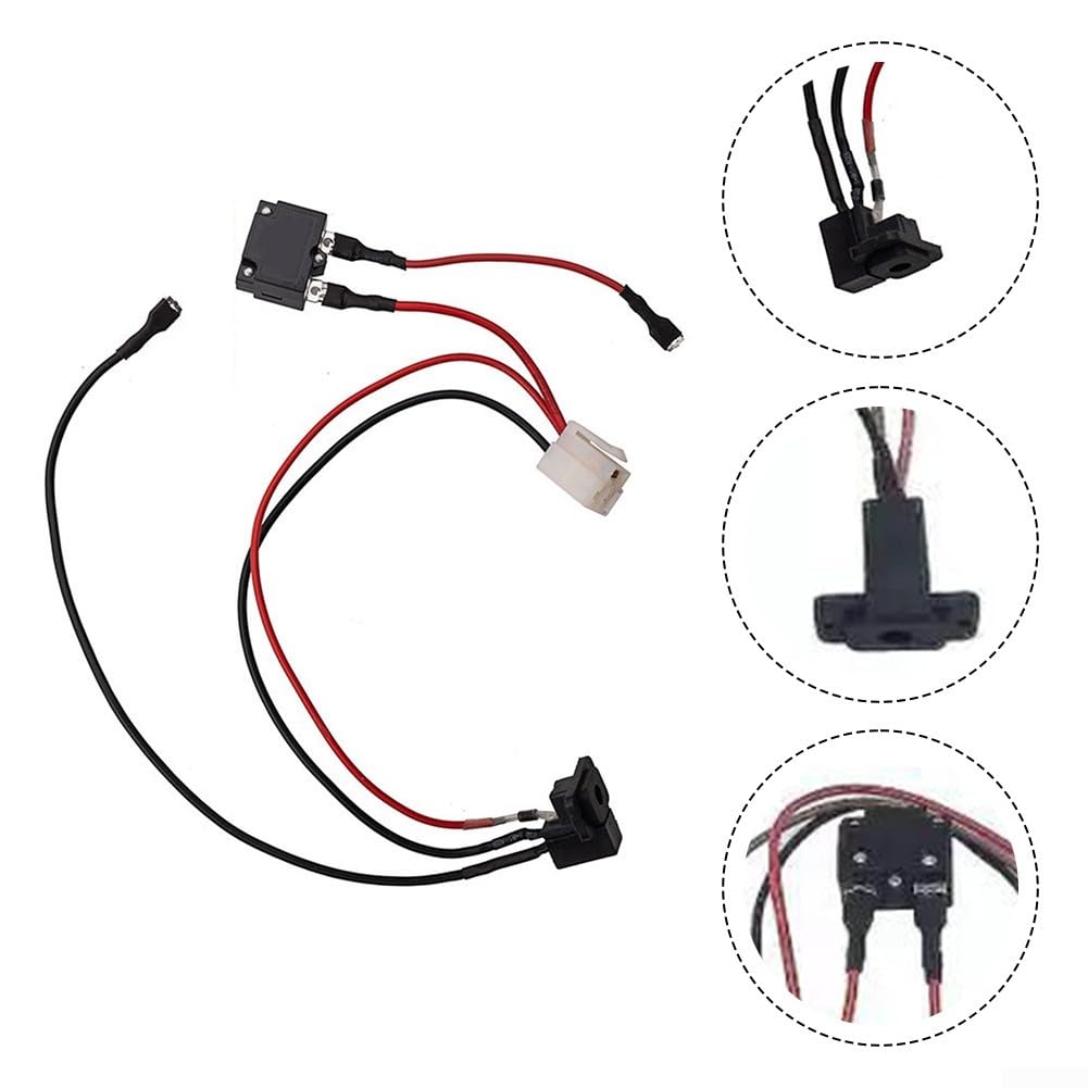 Interfaz de cargador de coche eléctrico para niños, caja fuerte y enchufe para modelos de 6 V, 12 V, 24 V (A)