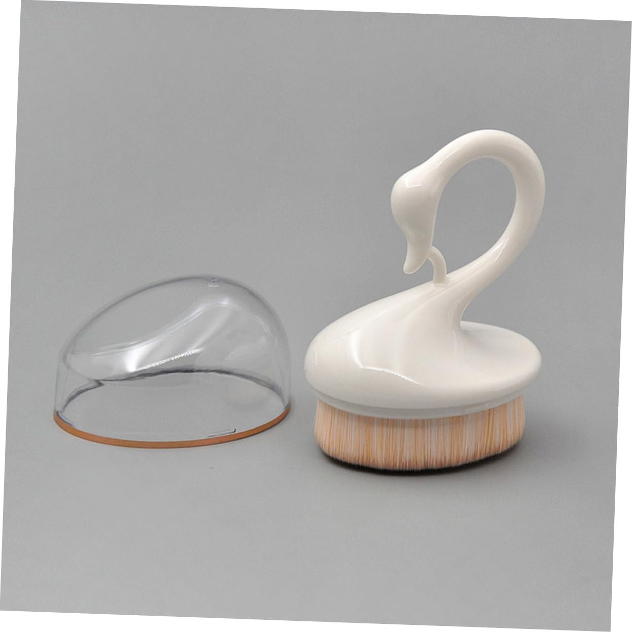 MERRYHAPY 1Pc Foundation Brush Portable Beauty Brush for Seamless Application of Liquid Powder Cosmetics for Travel Home Use Women Makeup Supply