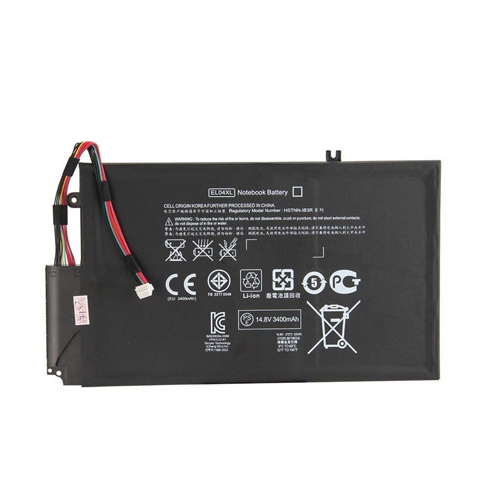 TravisLappy Replacement Laptop Battery for EL04XL, TPN-C102, HSTNN-IB3R, HSTNN-UB3R, 681879-1C1, 681879-171, 681879-541 (B08GHPCCHF) Amazon Price History, Amazon Price Tracker