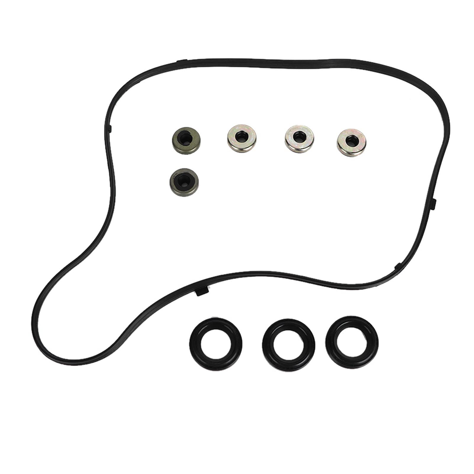 12030 A01 Valve Cover Gasket Set High Performance Engine Sealing Kit Fit for Accord MDX TL Pilot Odyssey Ridgeline 2003 2008