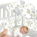 Avec le thème des ours et des nuages, il combine la broderie, l'impression, le jacquard et le tissage des couleurs ou un boîtier de lit frais sur le thème des petits animaux pour rendre l'environnement du lit plus exquis et beau. Que ce soit jour ou nuit, il peut apporter une atmosphère chaleureuse et paisible à votre bébé.