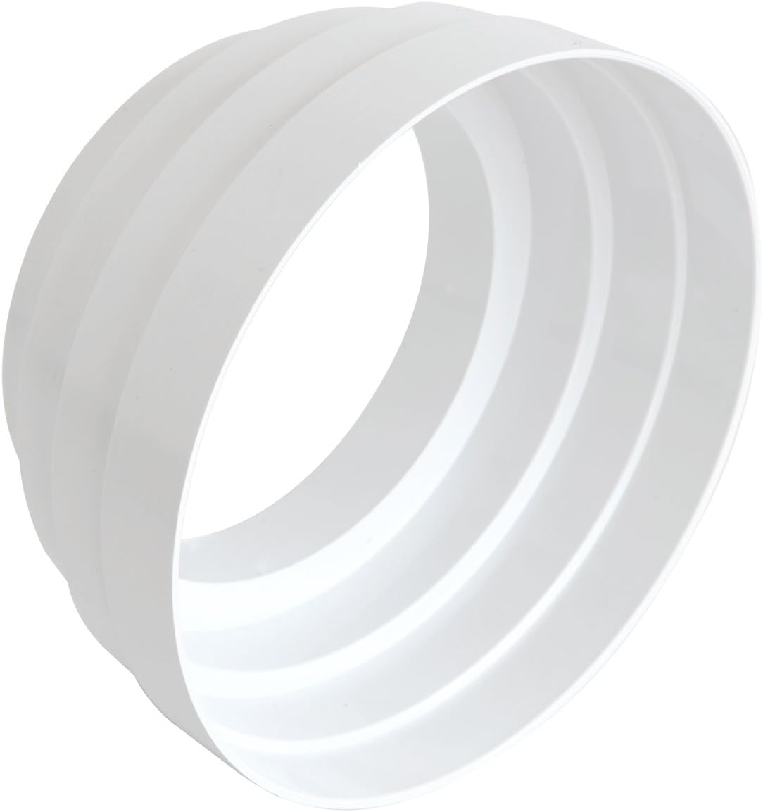 2 Flange Per Tubo Di Ventilazione 100mm - In ABS Nero, Per Aspirazione O Sfiato Asciugatrice - Foto 11