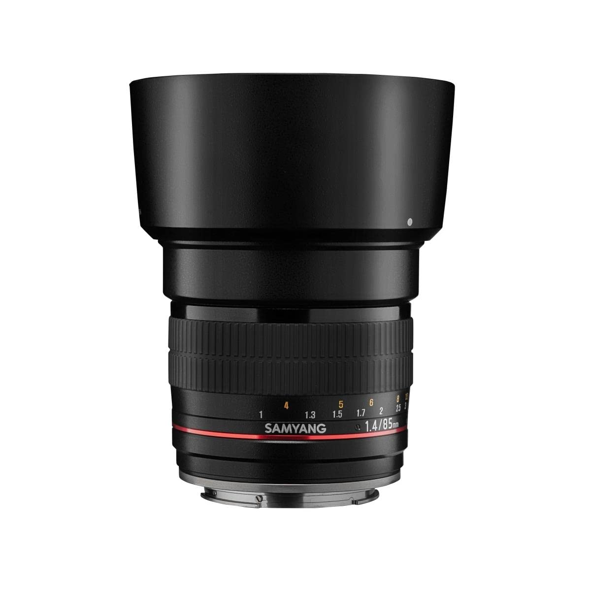 Samyang MF 85mm F1.4 AS IF UMC für Canon EF AE – Vollformat Portrait Objektiv für EF-Mount