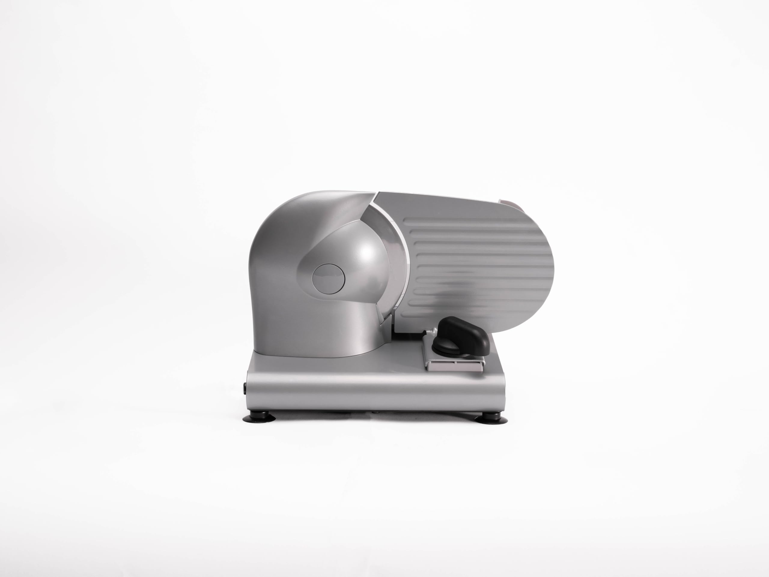 RGV AUSONIA 220 Eléctrico 130W Aluminio Plata rebanadora - Cortafiambres (Aluminio, Plata, 260 mm, 400 mm, 300 mm, 6,5 kg)