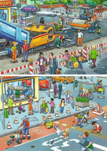 Ravensburger Puzzle Chantier 2 Puzzles 12 Pièces - vue 3