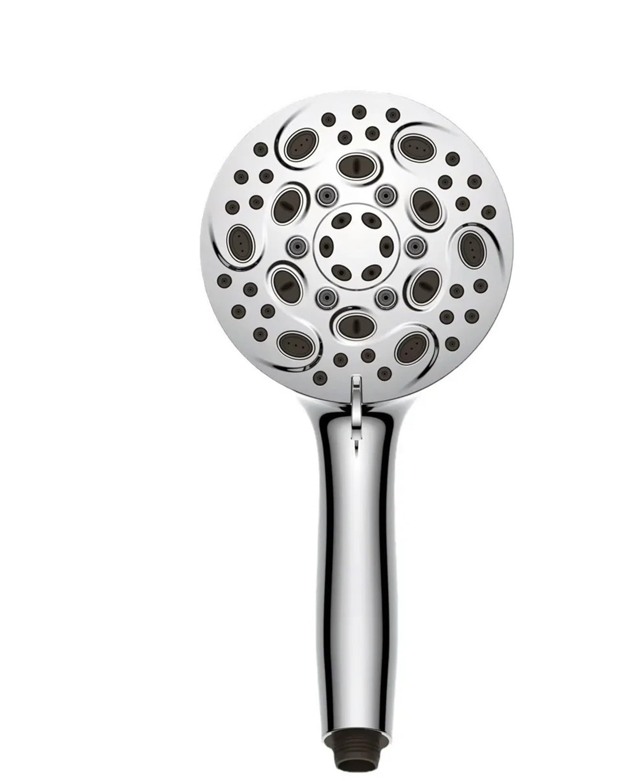 Ducha eléctrica de mano con 10 funciones de pulverización trasera y presión de agua ajustable, ideal para experiencia de spa en casa, fácil instalación y diseño moderno