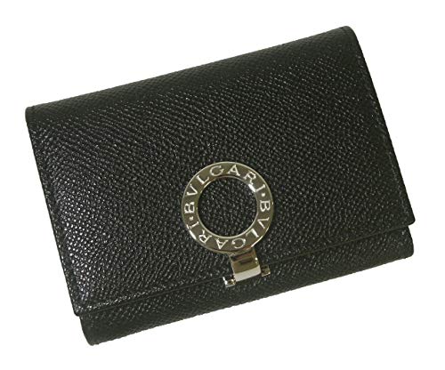 La Mejor Recopilación de Bvlgari Black más recomendados. 46 BVLGARI(ブルガリ) Tarjetero de visita para hombre, Black (Black 19-3911tcx)