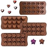 ✩【Fácil de limpiar】Es flexible y fácil de limpiar, ya que es flexible, su chocolate, dulces, cera o hielo se desprenden fácilmente. Le ahorra tiempo y energía.