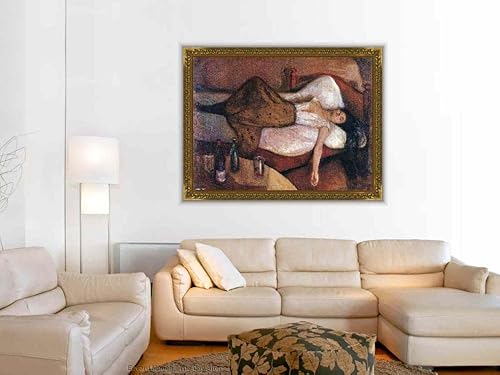 Miniatura 2 de SYSMYXGS Pintura por números para adultos principiantes kits de pintura acrílica con pinceles, pigmento, lienzo al óleo, manualidades para