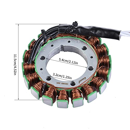Karsee Magneto Stator Compatible With Yamaha Rhino 660，Yxr660 2004-2007 Engine|New Stator Replacement Oem Number 5Gh-81410-00-00, 5Km-81410-00-00, 5Uh-81410-00-00, 5Km-81410-01-00, 5Nd-81410-00-00 #TOP1