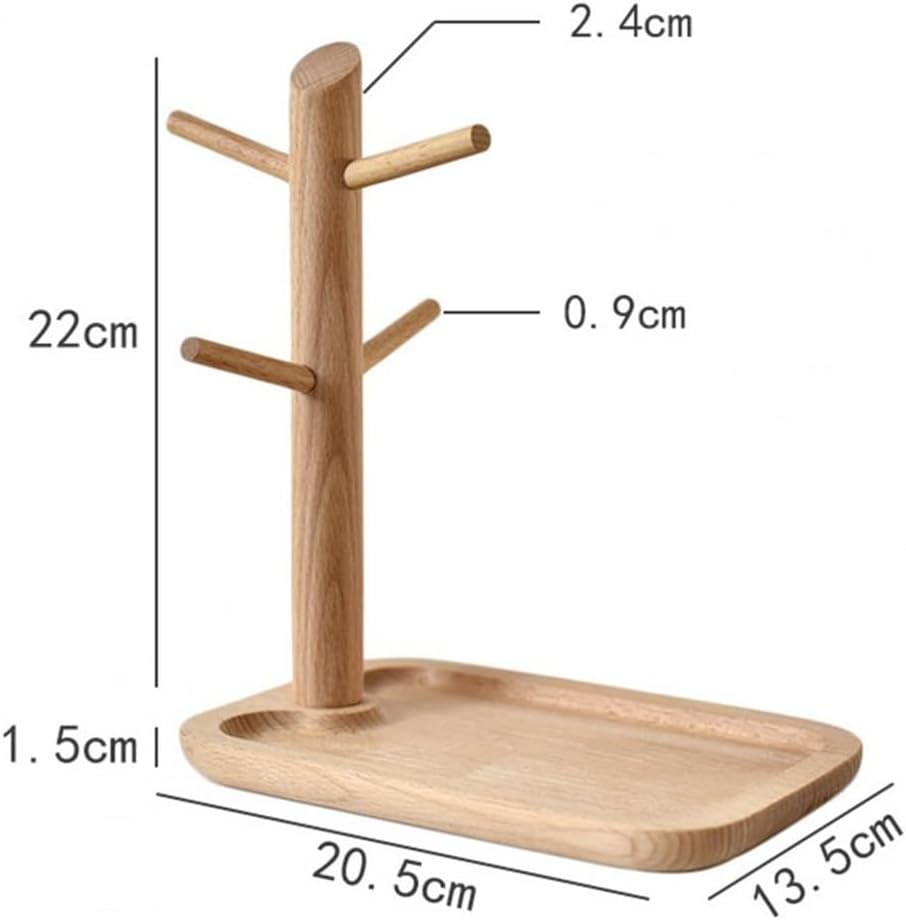 Keys Storage Rack Wood Tree Branch Hook Multifunctional Jewelry Box Living Room Door Decoration