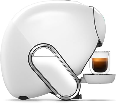 NESCAFÉ DOLCE GUSTO NEO CAFFE – Máquina de café KRUPS para cápsulas compostables – Tecnología patentada SmartBrew 3 en 1 – Cafetera conectada – Cafés negro, KP830110, blanco4