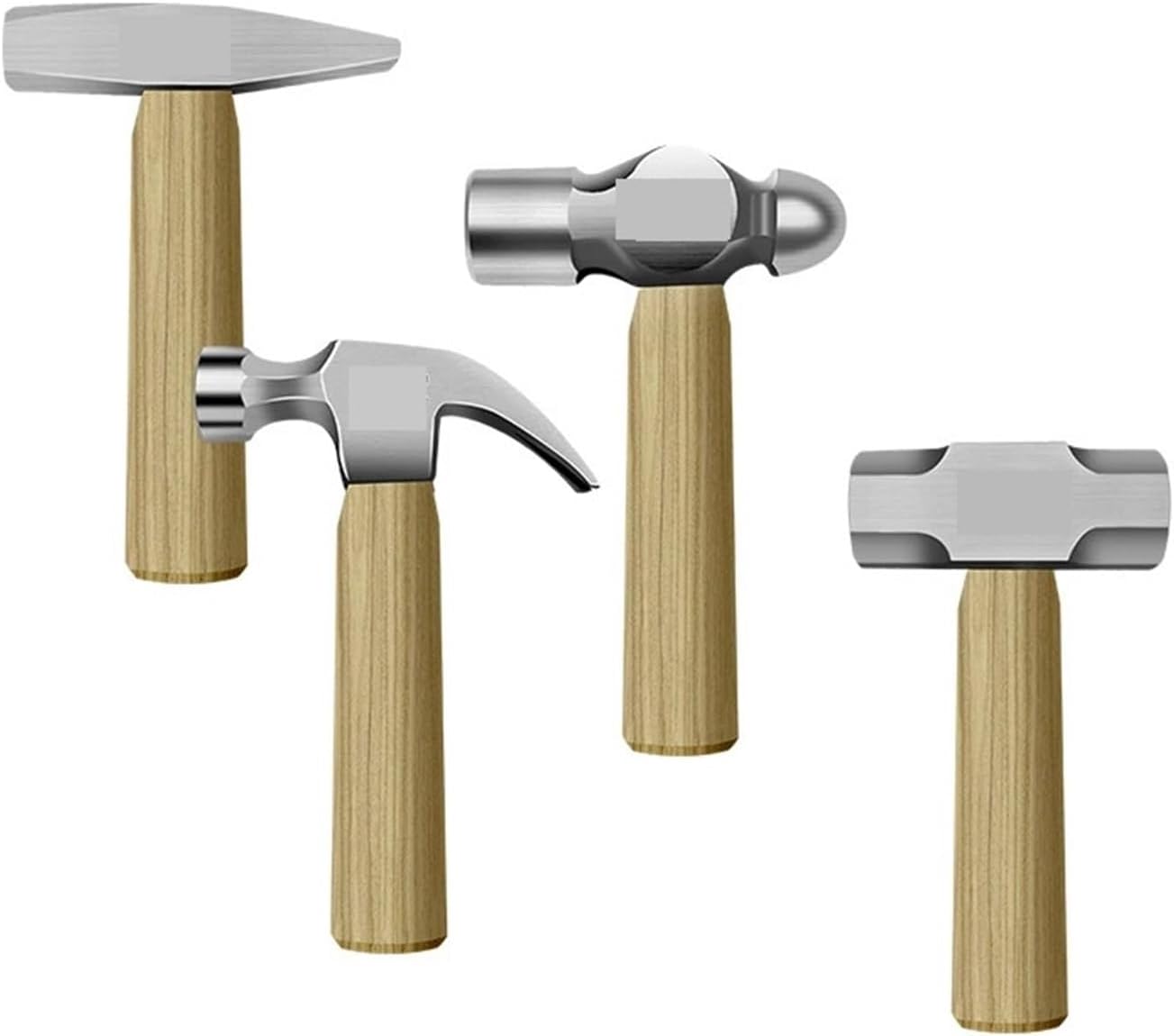 hammer Hammer Claw Hammer with Wood Handle and High-carbon Steel Hammer Head 8 OZ Small Hammer(NR250304 Machinist)