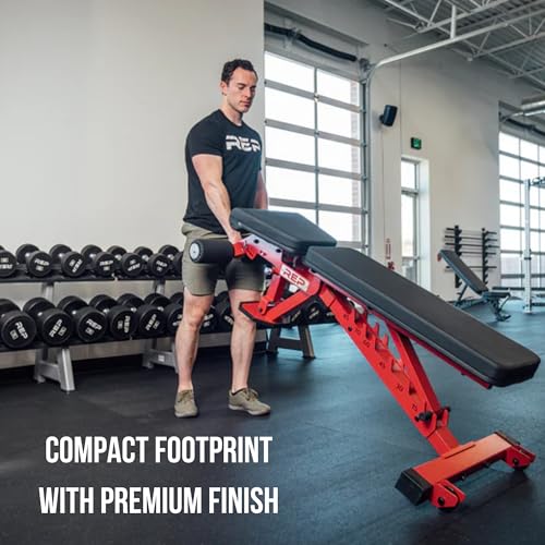 REP FID Foldable Weight Bench full view