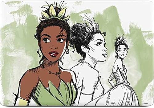 Skinit Decal Laptop Skin Compatible with MacBook Pro 15-inch with Touch Bar (2016-19) - Officially Licensed Disney Princess Tiana Sketch Design