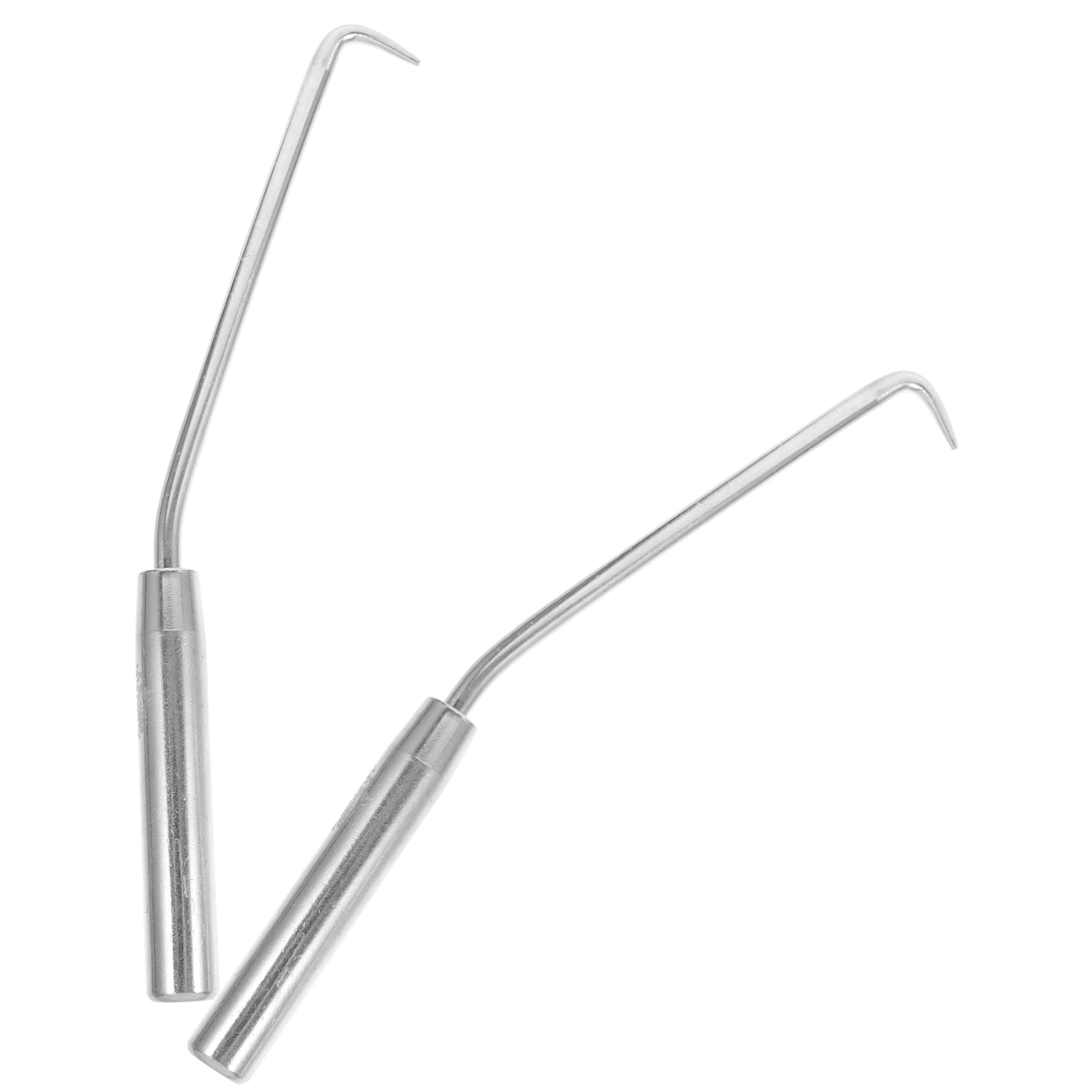 INOOMP 4 Set di Ganci per Recinzioni da Giardino Ganci per Legare Le Piante Ganci in Acciaio per Legare Le Recinzioni 2 Pezzi * 4
