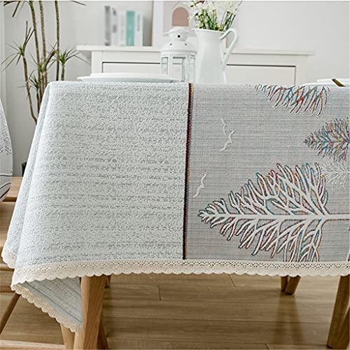 Nappe chinoise chemin de table coton lin anti-rayure couverture table basse rectangulaire - 6