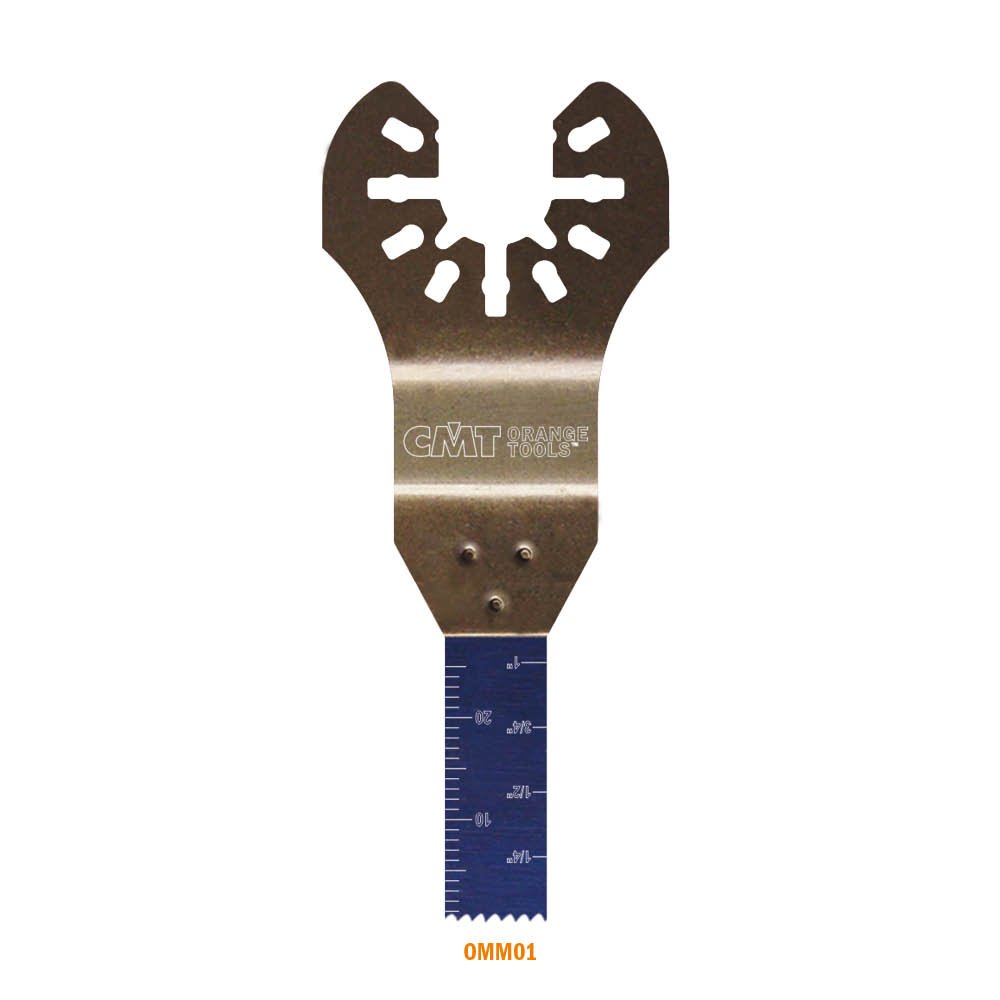 CMT OMM01-X1 Lama Taglio dal Pieno e Rifilatura per Legno 10 mm, Attacco Universale
