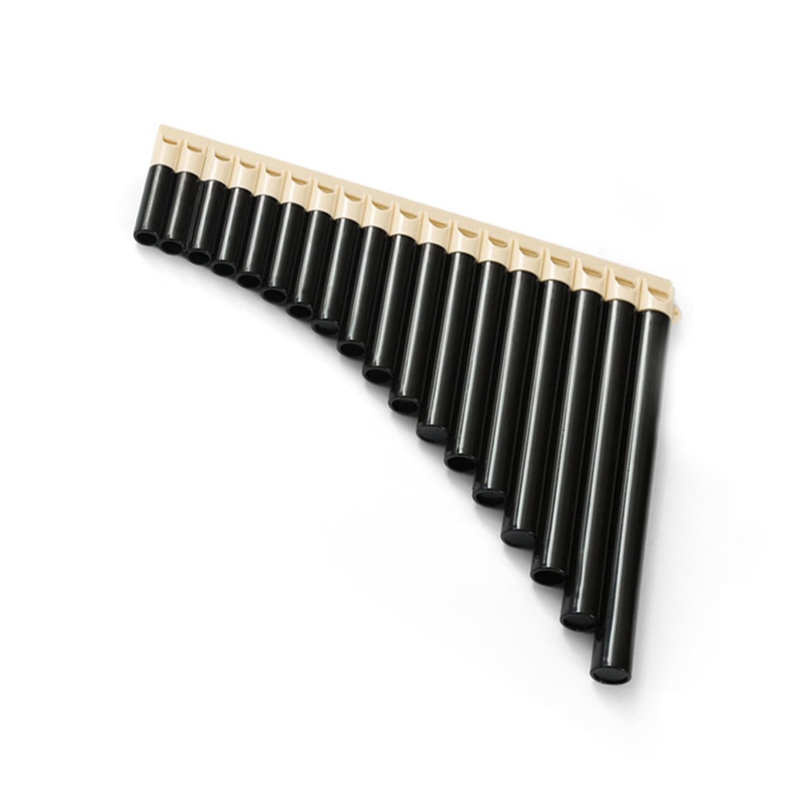 Flauti Pan Professionali Flauto Di Pan A 18 Canne In Chiave C Ideale Per Principianti(Beige)