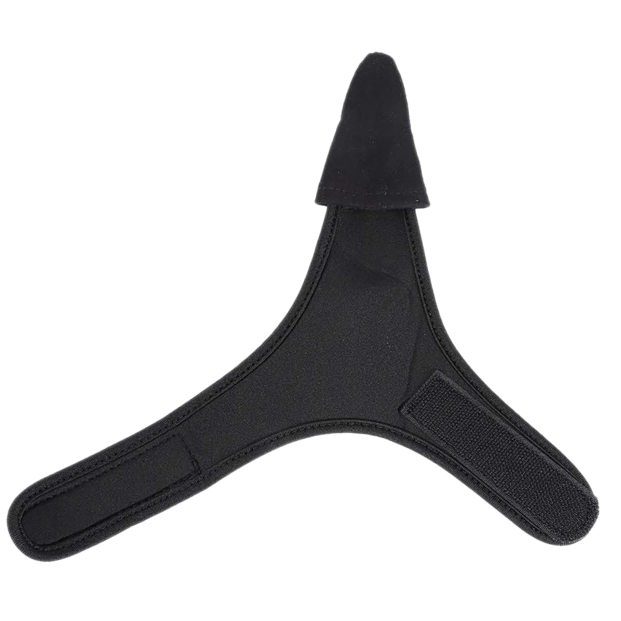 Moufles Protège-Index Antidérapant en Cuir de Mouton Noir WOONEKY