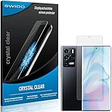 (Film en verre trempé) compatible avec ZTE Axon A31 Ultra. Avec la surface à revêtement dur sur le film en verre, votre appareil est protégé contre les chocs extérieurs.