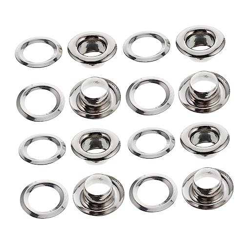 Cabilock Curtain Grommets 100pcs Eyelet Rings Grommets for Curtains Thick Material Fabric Eyelets Easy to Install Brass Quality