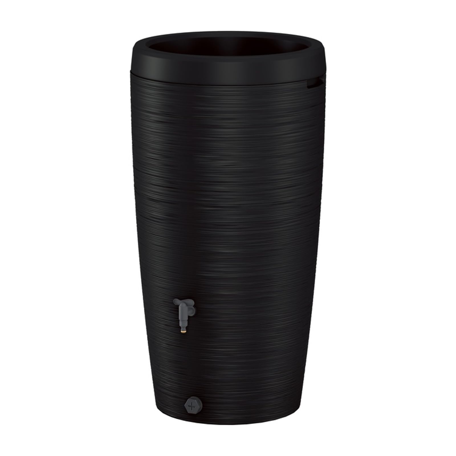 Regenwassertank 240L Regentonne mit Pflanzschale | mit Wasserhahn | 4 Farben