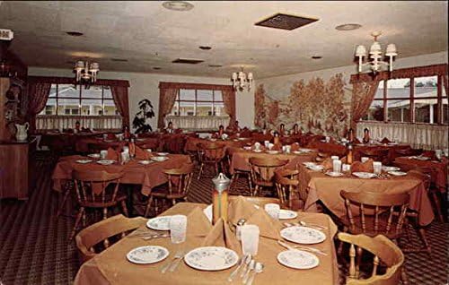 Heritage House Restaurant, New Englander Motor Inn Bennington, Vermont VT Original Vintage Postcard