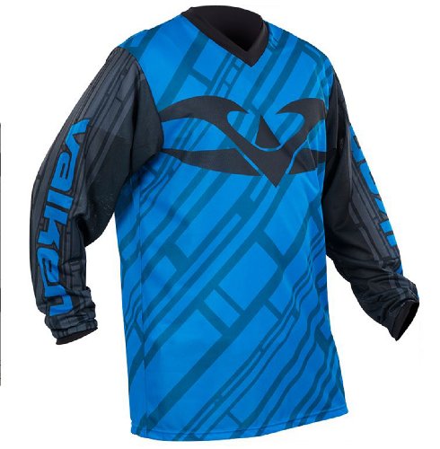 Valken Fate 2 Paintball Trikot Schwarz/Blau
