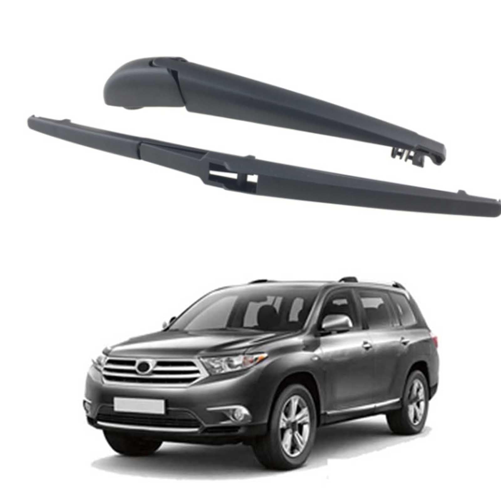 Escobillas para limpiaparabrisas trasero de alta durabilidad compatibles con Toyota Highlander