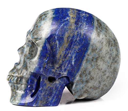 Escultura de Calavera de Lapislázuli 2.0 Pulgadas miniatura 5