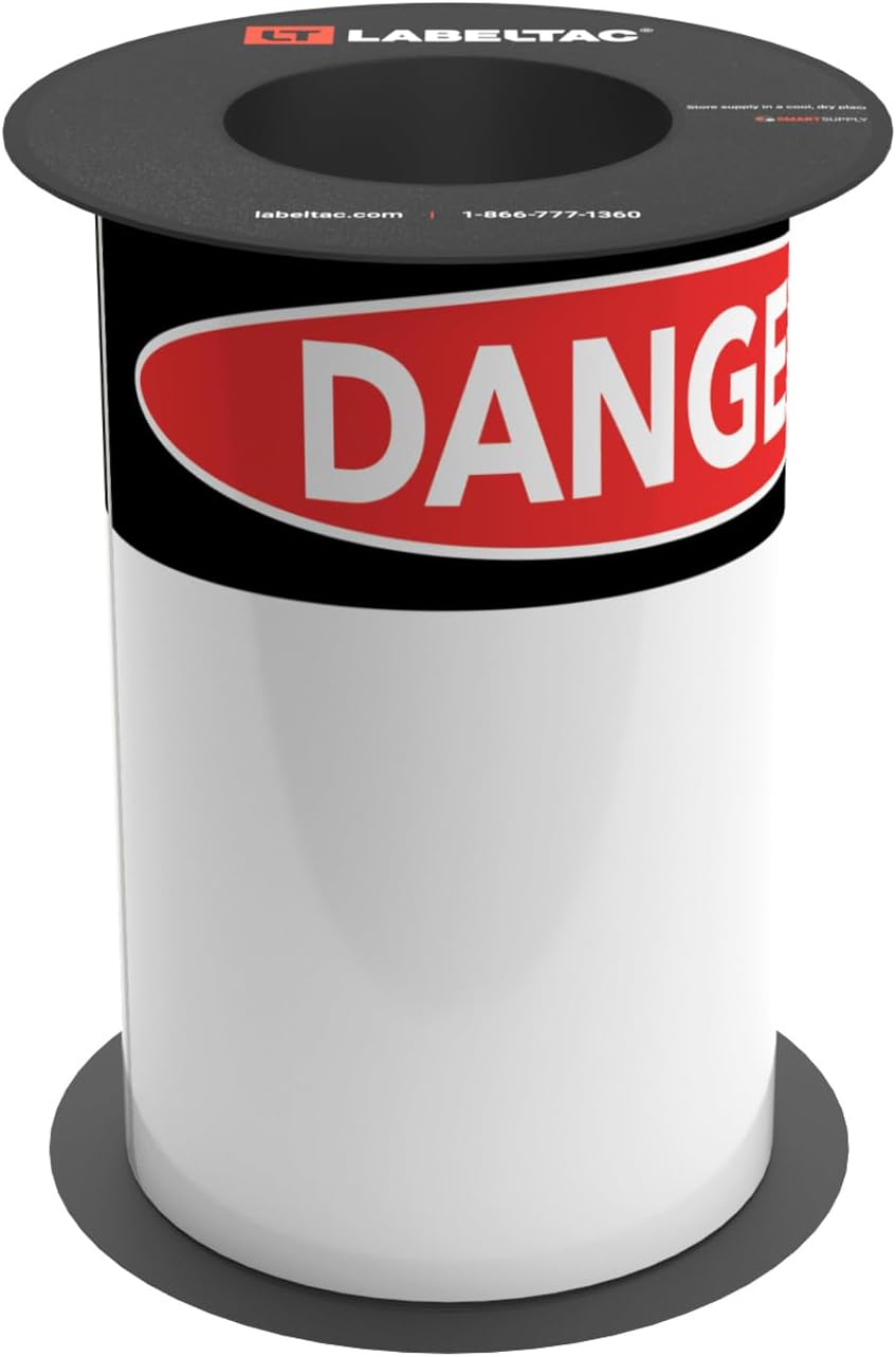 LT9 Die-Cut Danger OSHA Header Roll - 4" x 6" [200 Labels]