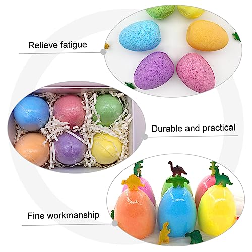 Beavorty 1 Conjunto De Ovos De Para Banho De Bola De Sal Bombas De Banho Perfumadas Bombas De Banho