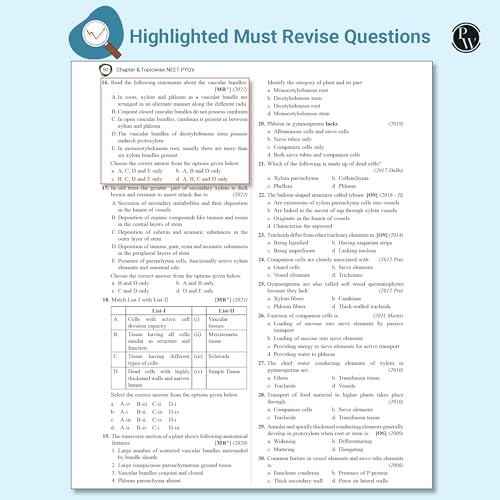 Image of (Old Edition) PW NEET Objective NCERT Punch 4.0 & 38 NEET Previous Year Solved Papers (2025 - 1988) PYQ | Physics, Chemistry, Biology Combo Set of 6 Books For NEET 2026 Exam