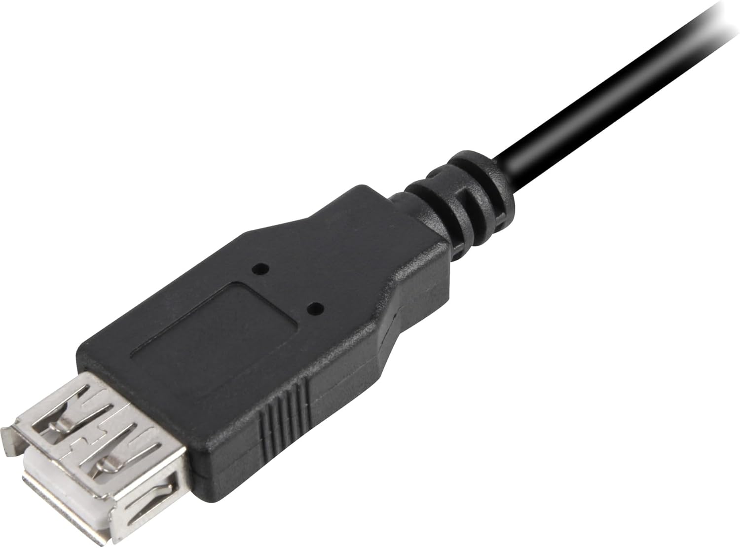 Sharkoon 4044951015405 1 m USB A/USB A Male to Female Black USB Cable – USB (Cables 1 m; USB A; USB A 2.0 Male to Female, Black)