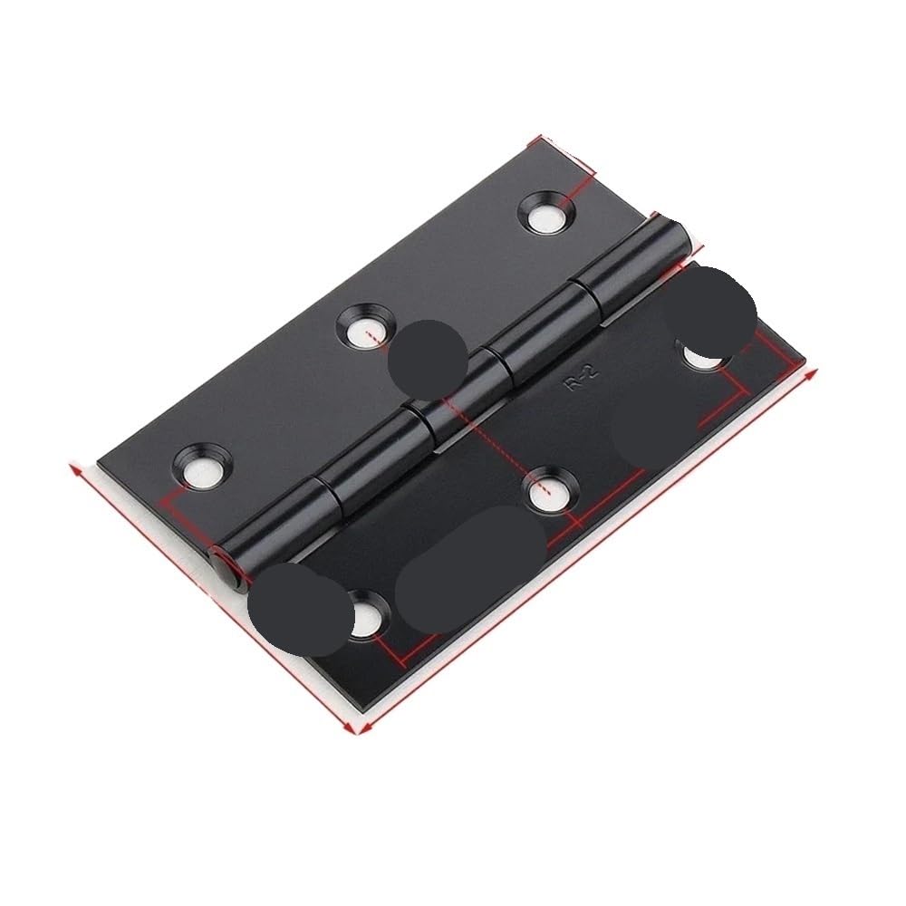 Metal Butt Hinge Flat Cabinet Hinges for Wooden Boxes & Cabinets