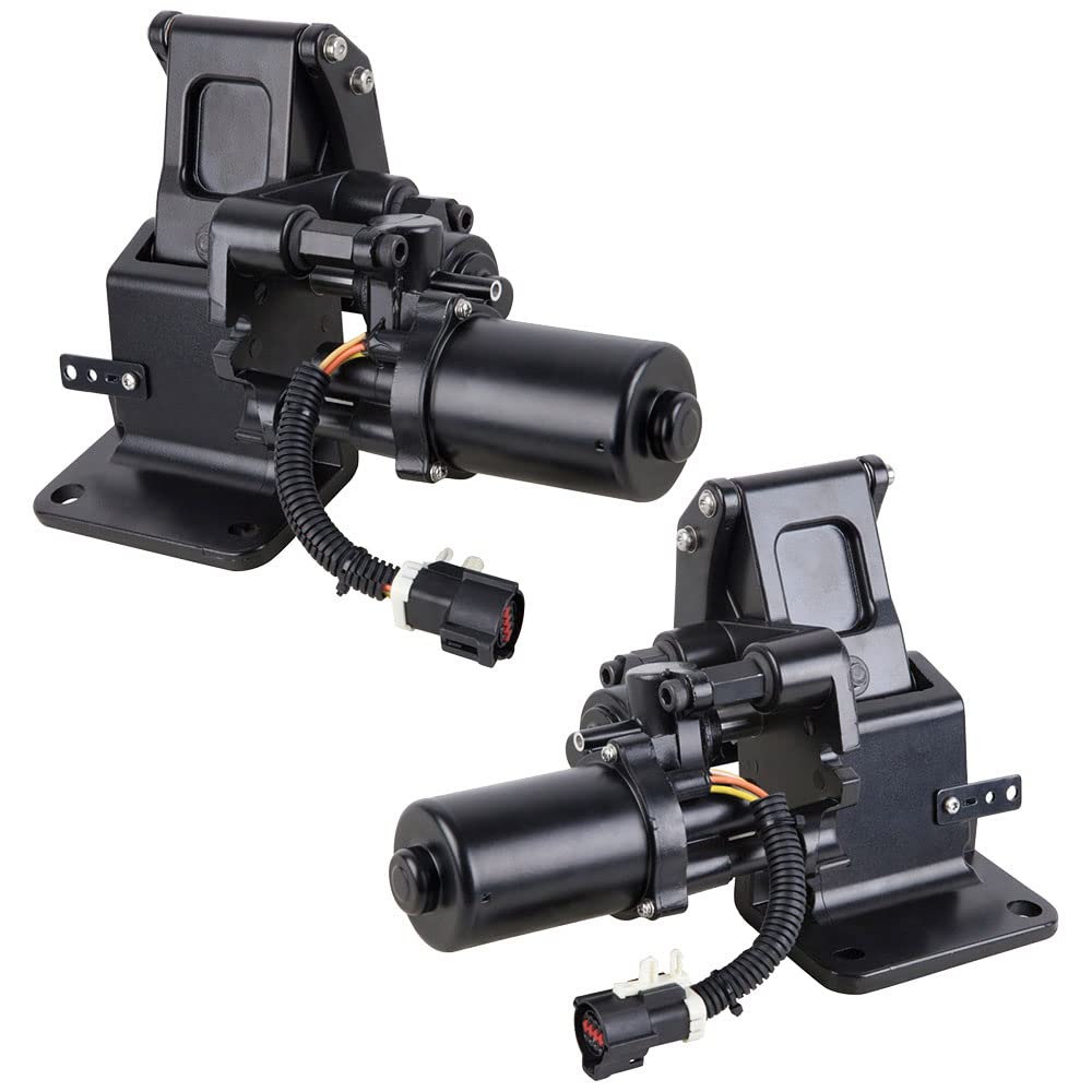 Pair Running Board Motors w/Brackets for Ford Expedition & Lincoln Navigator Short Wheelbase 2007-2014 - BuyAutoParts 13-00012PY New