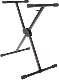 KS-10X Spring Loaded Electronic Keyboard Stand, Single Brace