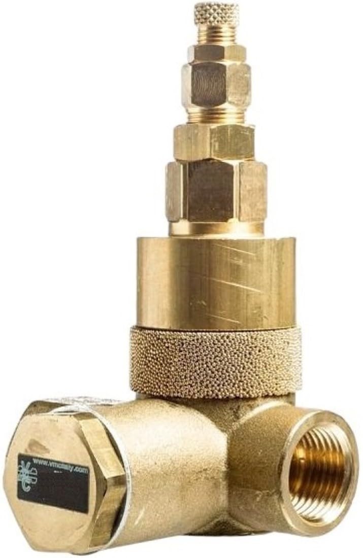 Valvola Pilota Motocompressore Marcia a Vuoto Scarico Aria Comando Acceleratore Attacco 3/4”