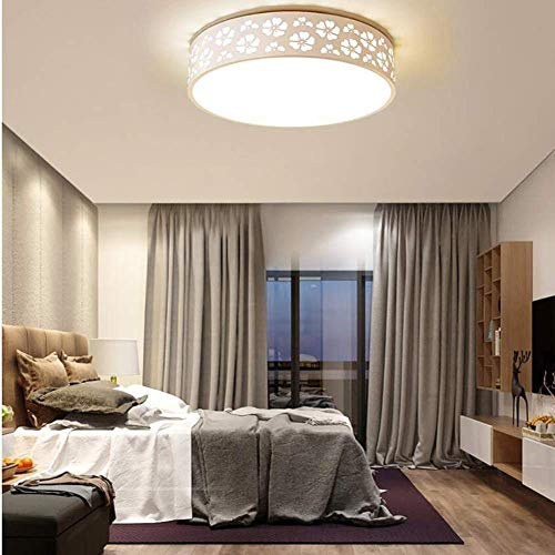 Lámpara de araña decorativa con diseño redondo led moderno 6