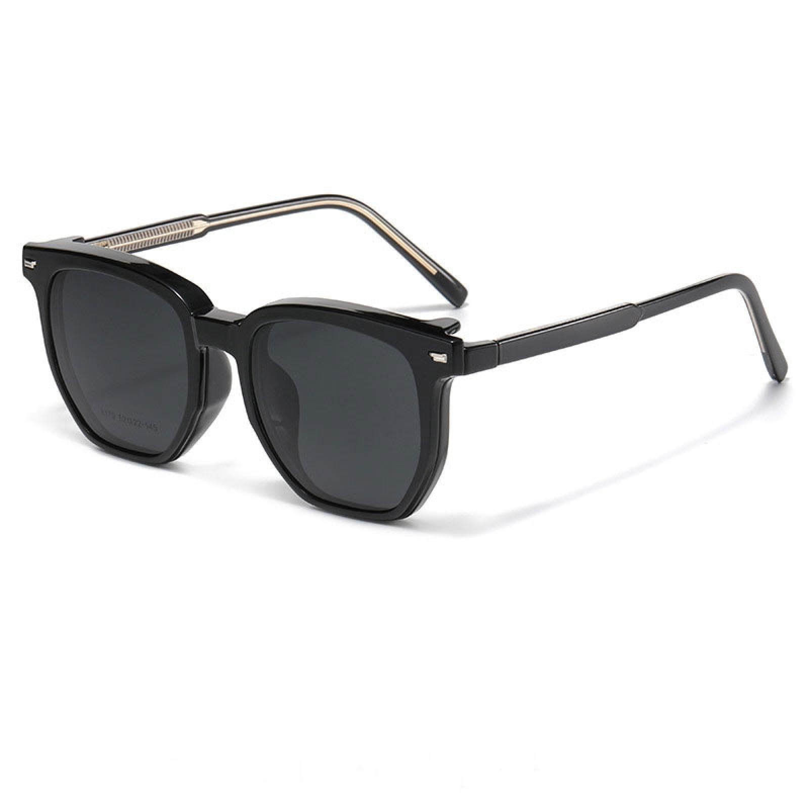 Gafas de sol polarizadas para hombre y mujer, con clip magnético, monturas para gafas