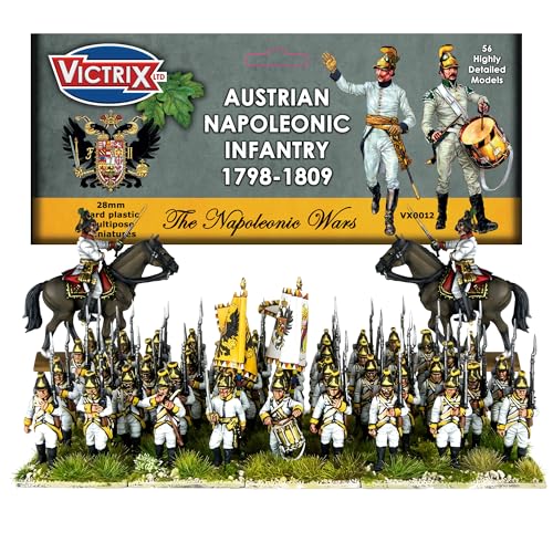 Set Victrix Infantería Napoleónica Austríaca 1798-1809 28mm miniatura 1