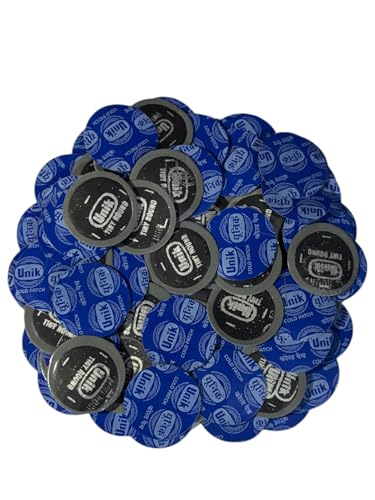 Image of 100 Pcs Quick-Fix Tini Round Puncture Repair Patches Specially for Bike and Motorbike | Patches only for tubed Type tire | Patch Diameter Size 30mm - Made with German Technology