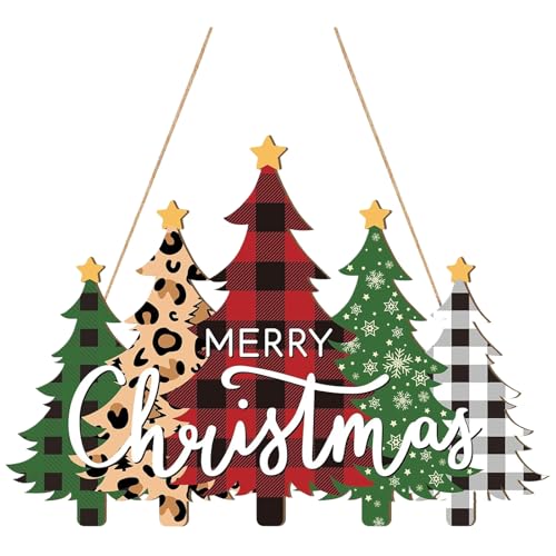 PIujsym Weihnachten Anhänger Holz Willkommen Bastelset,...