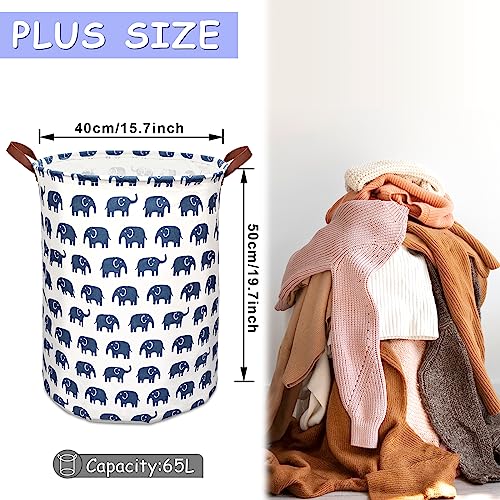 Enloffi Cesto Portabiancheria 65L Cestino della