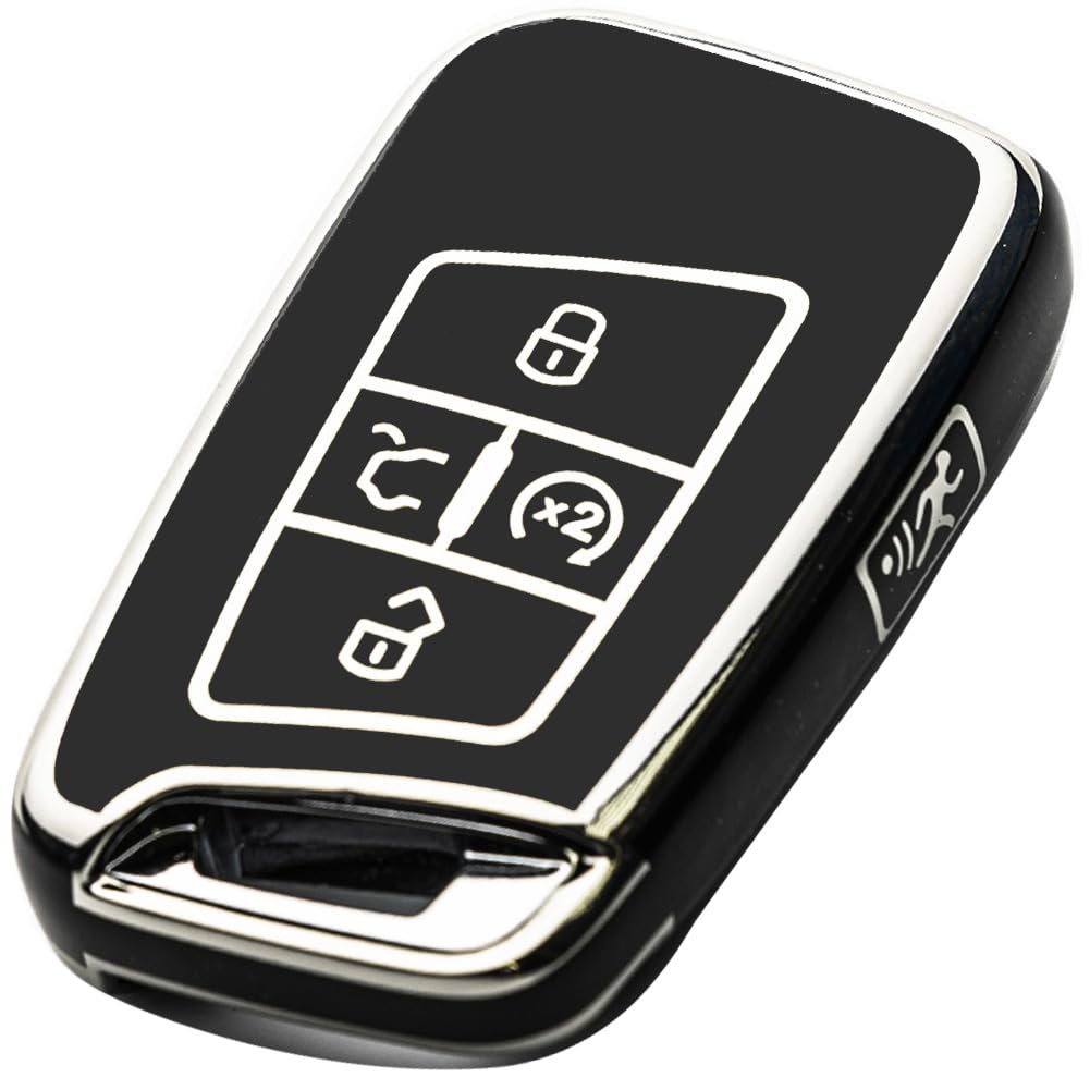 Tautrophen Key Fob Cover for Volkswagen 2018-2024 Tiguan Arteon Altas Jetta Taos